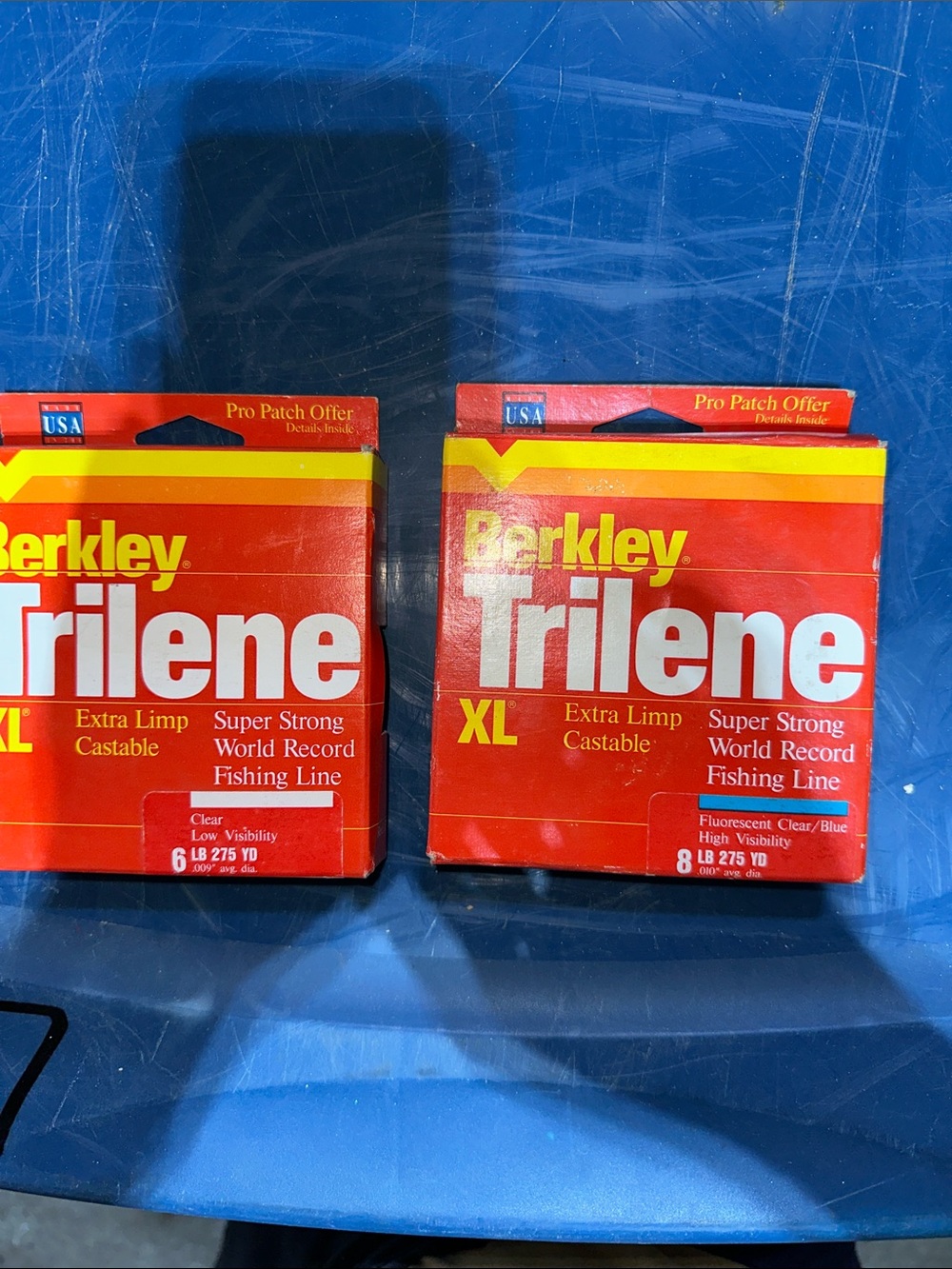 Vintage Trilene Extra Limp Castable Super Strong Fishing Line (6# & 8#)